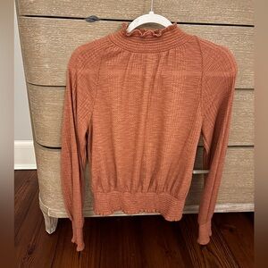 Worn once free people long sleeve top size XS
